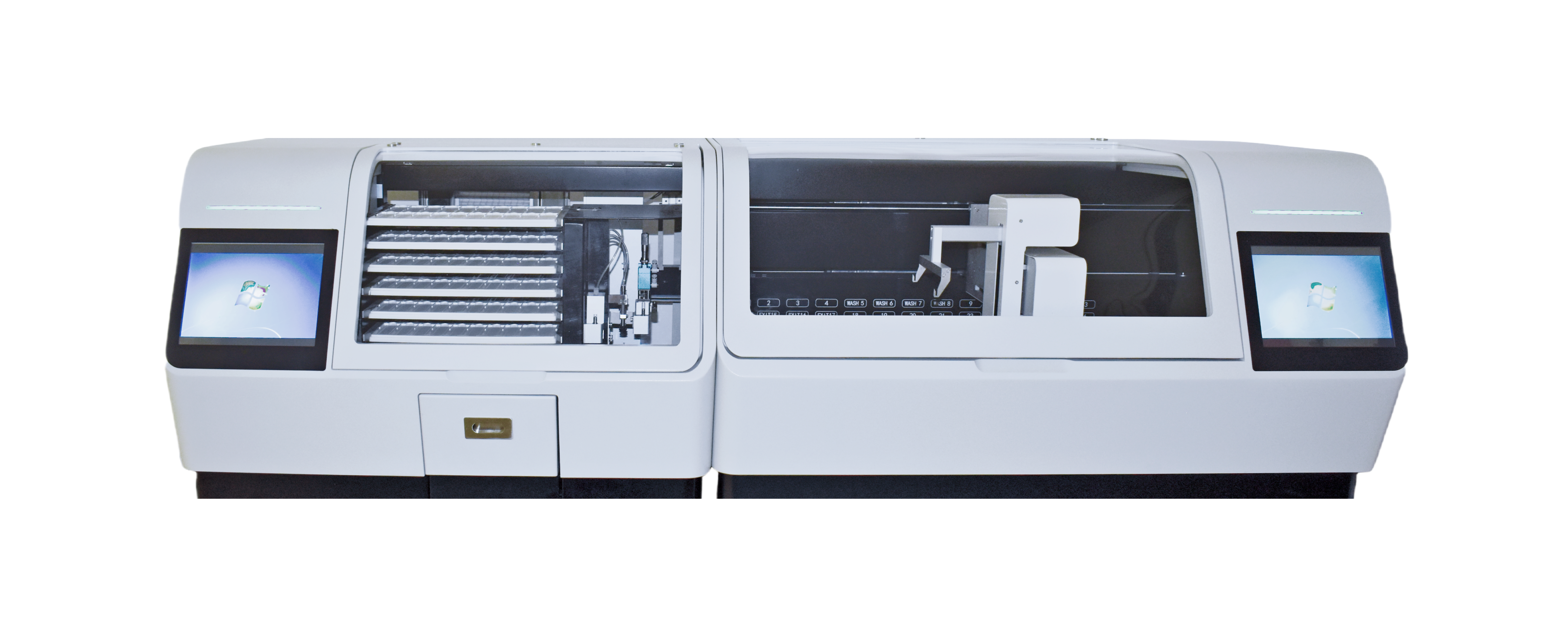 染色封片机正面